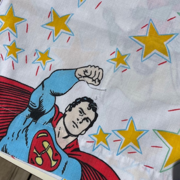 Vintage 1977 DC Comic Hero Graphic Flat Sheet - Picture 6 of 7